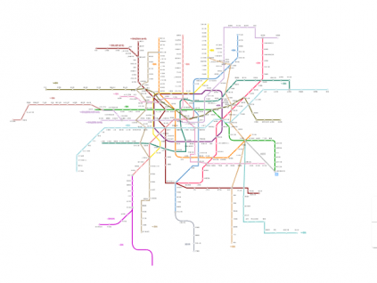 上海地鐵線路圖-上海地鐵運營時間-首末車時間2023